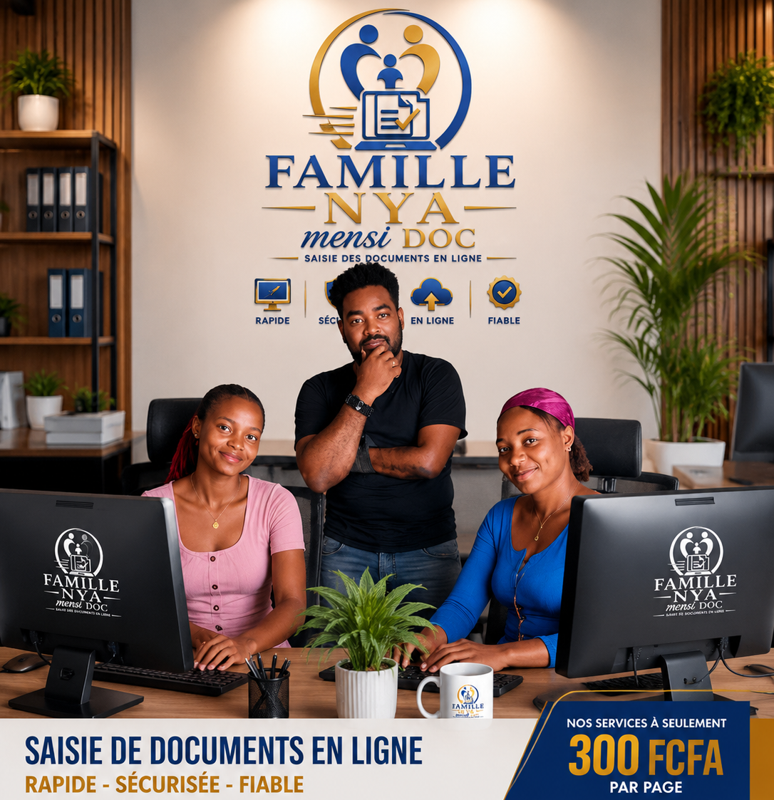 Secrétaire professionnelle travaillant sur ordinateur portable avec documents Word Excel PowerPoint PDF